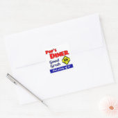 Poppen Diner Retro Keuken Gezegde Sticker (Envelop)