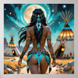 Poppen door: Svace 14 "Pocahontas" Poster