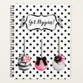 Poppen Dot Planner Baker Black White (Voorkant)