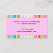 POPPEN DOUANECake Visitekaartje (Achterkant)