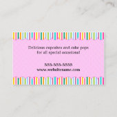 POPPEN DOUANECake Visitekaartje (Achterkant)