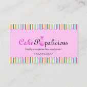 POPPEN DOUANECake Visitekaartje (Voorkant)