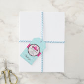 Poppen gebakken dozen cadeaulabel (Met Touw)