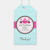 Poppen gebakken dozen cadeaulabel (Achterkant)