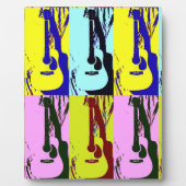 Poppen gitaren fotoplaat (Voorkant)