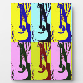 Poppen gitaren fotoplaat