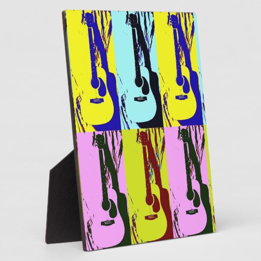 Poppen gitaren fotoplaat (Zijkant)