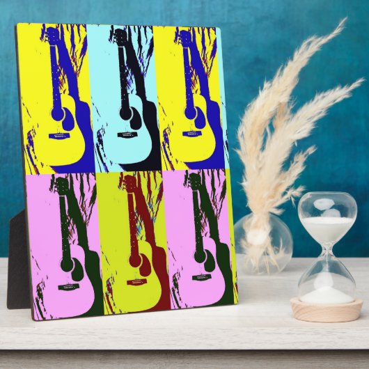 Poppen gitaren fotoplaat (Zijkant)