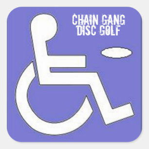Poppen Handicap Sticker