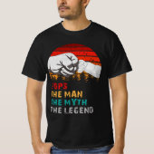 poppen het man de mythe van de legende t-shirt (Voorkant)