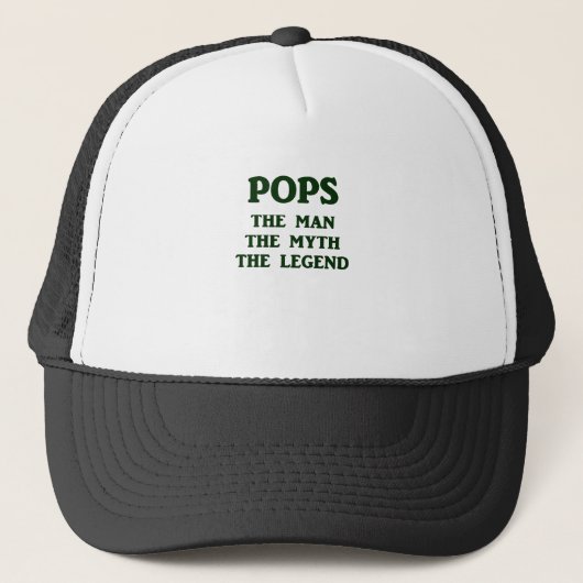 POPPEN het man de mythe van de legende Trucker Pet (Voorkant)