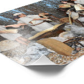 Poppen in de prehistorie. foto afdruk (Hoek)