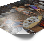 Poppen in de prehistorie. foto afdruk (Hoek)