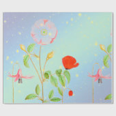 POPPEN IN EEN STARRY TWILIGHT Wrapping Paper Cadeaupapier (Vlak)