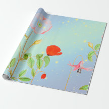 POPPEN IN EEN STARRY TWILIGHT Wrapping Paper