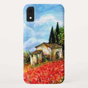POPPEN IN TUSCANY/Landschap met Vloervelden Case-Mate iPhone Case