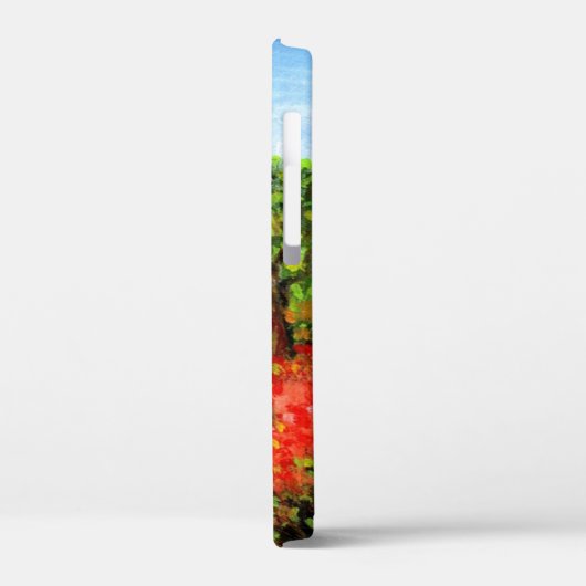 POPPEN IN TUSCANY/Landschap met Vloervelden Case-Mate iPhone Case (Achterkant / Links)