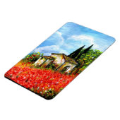 POPPEN IN TUSCANY MAGNEET (Linkerzijde)