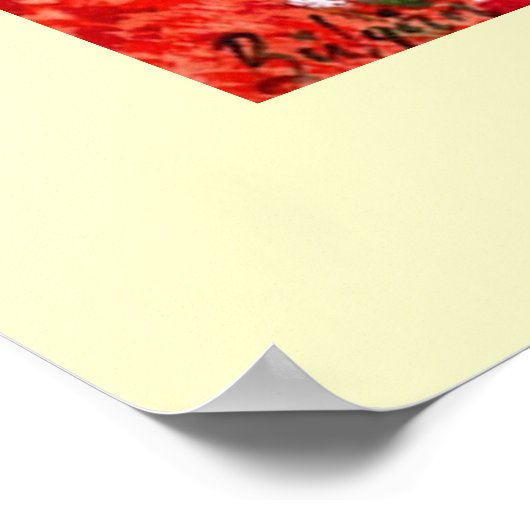 POPPEN IN TUSCANY POSTER (Hoek)