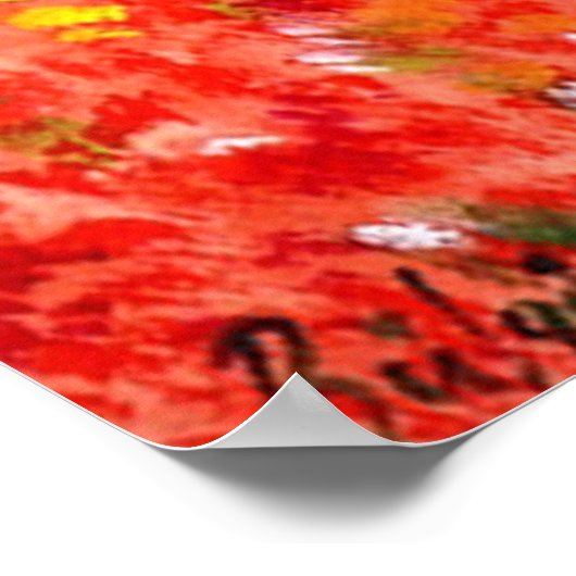 POPPEN IN TUSCANY POSTER (Hoek)