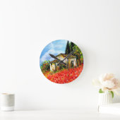 POPPEN IN TUSCANY RONDE KLOK (Huis)