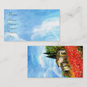 POPPEN IN TUSCANY VISITEKAARTJE (Voorkant / Achterkant)