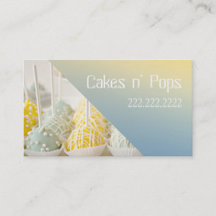 Poppen Koken Koepjes Catering bakkerij Visitekaartje