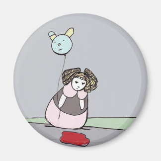 Poppen komen tot leven: Mystery Puddle Magneet