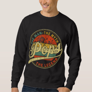 Poppen Man Myth Legend papa Grandpa Gift ID Trui