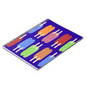 Poppen met dubbel patroon notitieboek (Linkerzijde)