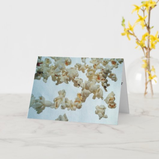 "POPPEN MET LAUGHTER" OMDAT U "50" BENT KAART (Gele Bloem)