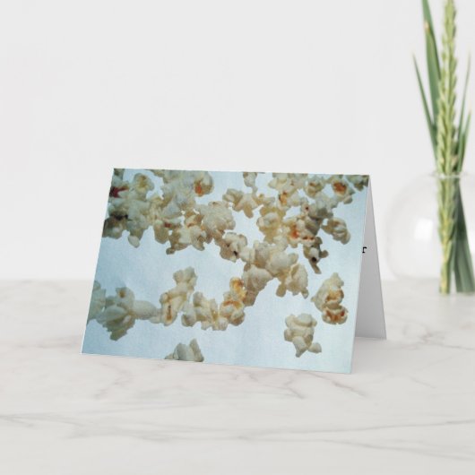 "POPPEN MET LAUGHTER" OMDAT U "50" BENT KAART (Voorkant)