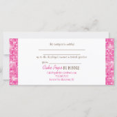 Poppen met roze tang : Cadeaubon (Achterkant)