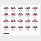 Poppen Ronde Sticker (Vel)