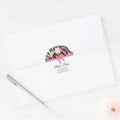 Poppen Ronde Sticker (Envelop)