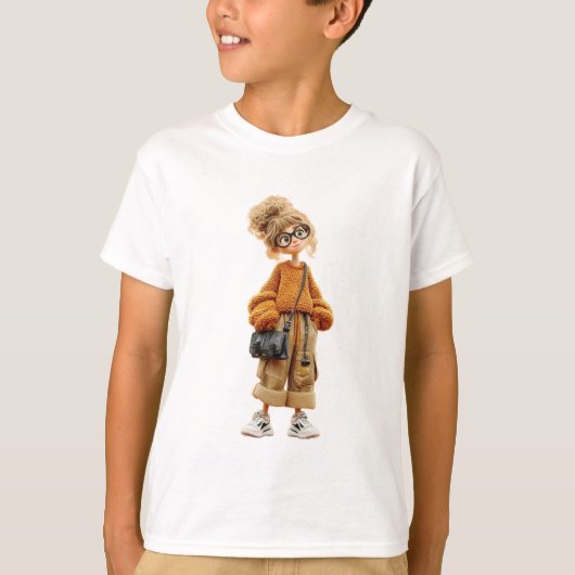 poppen T-shirt (Voorkant)