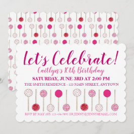 Poppen van de Birthday Party Baby Pink Cake Vrijge Kaart