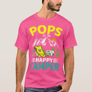 Poppen van de camper papa 1e verjaardag familie ca t-shirt