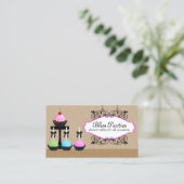 Poppen van rotsrok visitekaartje (Staand voorkant)