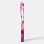 Poppen van roze Paars goudkleurige bloemetjes Case-Mate iPhone Case (Achterkant / Links)