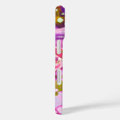 Poppen van roze Paars goudkleurige bloemetjes Case-Mate iPhone Case (Achterkant / Rechts)