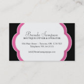 Poppen Visitekaartjes (Achterkant)