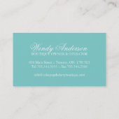 Poppen Visitekaartjes (Achterkant)