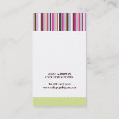 Poppen Visitekaartjes (Achterkant)