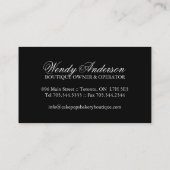 Poppen Visitekaartjes (Achterkant)