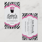 Poppen Visitekaartjes (Voorkant / Achterkant)