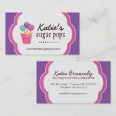 Poppen Visitekaartjes (Voorkant / Achterkant)