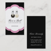 Poppen Visitekaartjes (Voorkant / Achterkant)