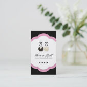 Poppen Visitekaartjes (Staand voorkant)