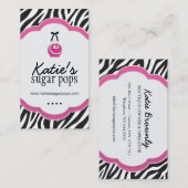 Poppen Visitekaartjes (Voorkant / Achterkant)